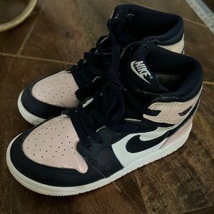 Nike Air Jordan’s size 10c color: pink and blue